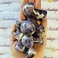 Chevron (Dream) Amethyst Mushrooms - Medium 2"