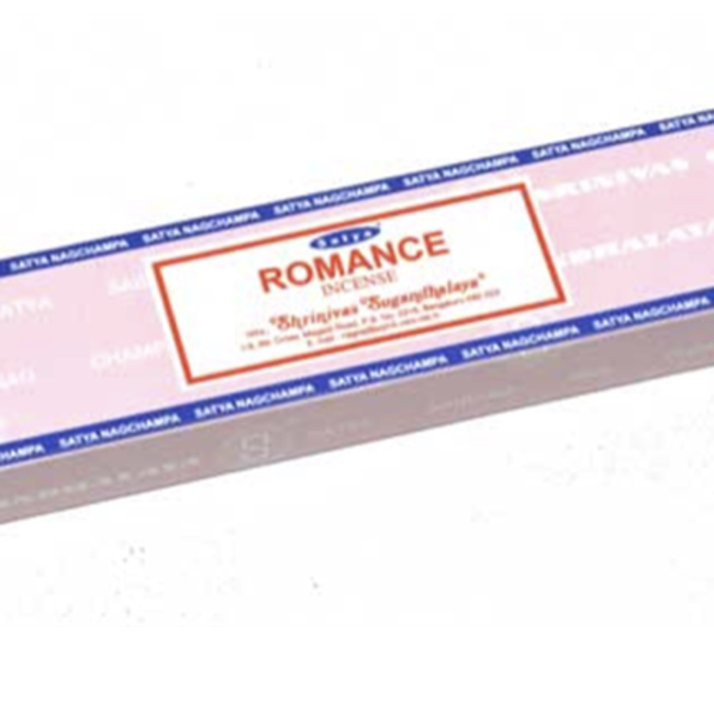 Romance Incense - 12 Sticks in Box 15g - Satya