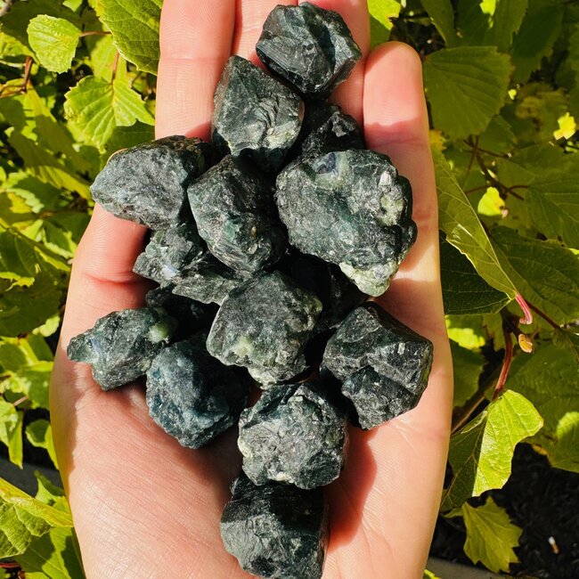 Blue Dravite - Rough Raw Natural