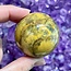 Crazy Lace Agate Sphere Orb - 45mm