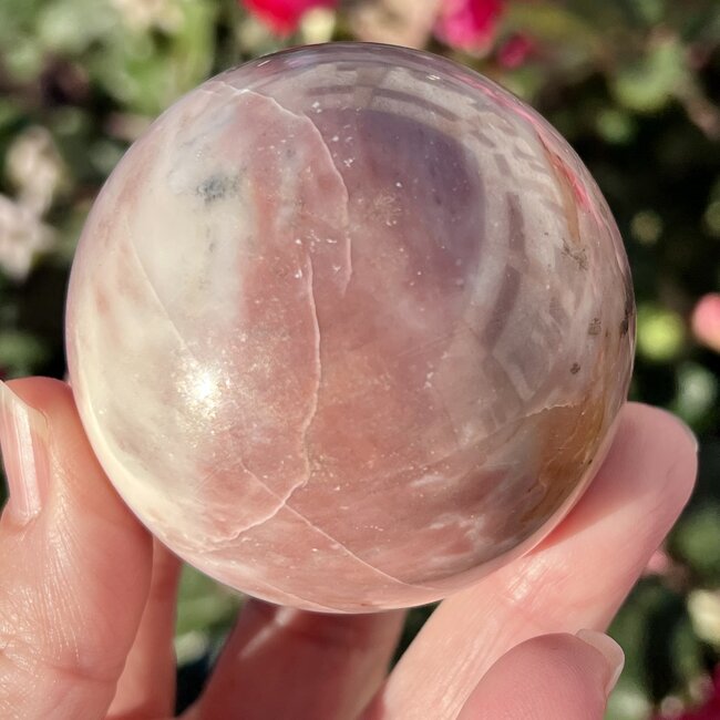 Pink Amethyst Sphere Orb - 55mm