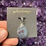 Ruby in Kyanite Pendant - Teardrop Pear Sterling Silver
