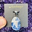 Sodalite Pendant Large Oval Sterling Silver