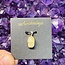 Rhodizite Pendant - Rough Raw Natural Sterling Silver - 2.08grams