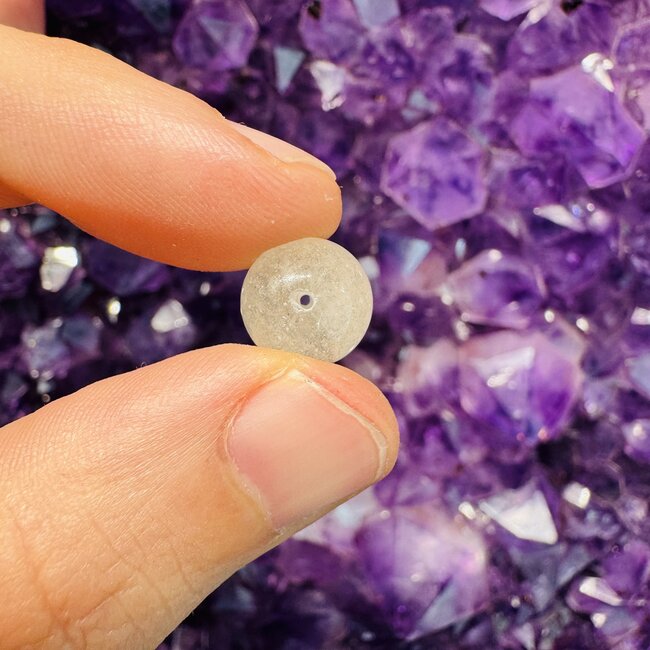 Libyan Tektite Desert Glass (Great Sand Sea Glass Lechatelierite) Beads - 10mm