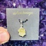 Brazilianite Rough Pendant - Sterling Silver