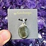 Goldsheen (Gold Sheen Golden) Obsidian Pendant - Oval Sterling Silver
