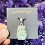 Mariposite Pendant - 'Coffin' Shape - Sterling Silver