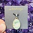 Mariposite Pendant - Oval Sterling Silver