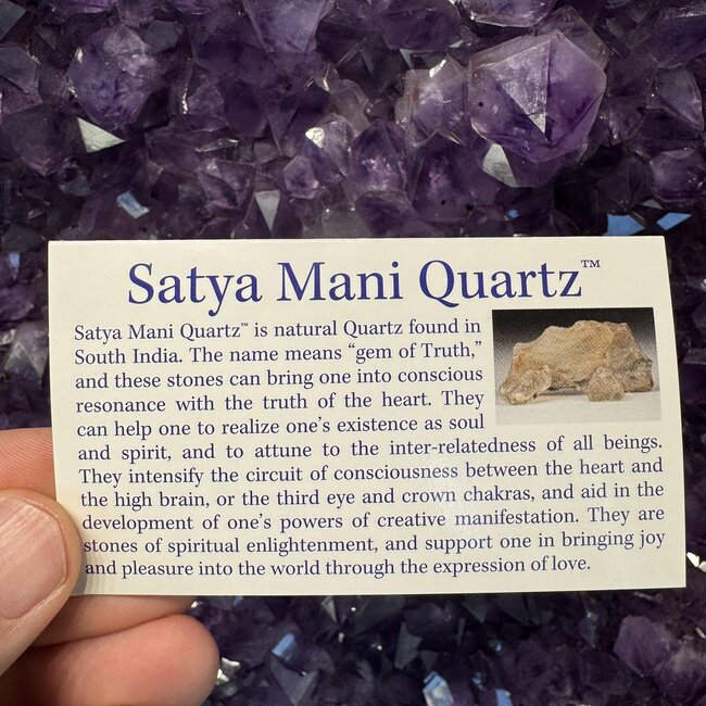 Satya Mani Quartz - Tumbled