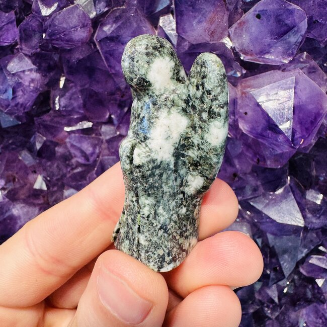 Stonehenge Preseli Bluestone Angel - 35mm 1"