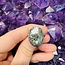 Stonehenge Preseli Bluestone Round Ring - Size 6.5 Sterling Silver .925
