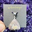 Tiffany Stone (Bertrandite) Pendants - Triangle Bezel Set - Sterling Silver