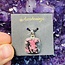 Rhodonite Pendant - Square Sterling Silver