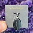 Shungite Pendant - Oval Bezel Set - Sterling Silver