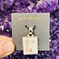 Cinnabite Pendant #1 Rectangle Sterling Silver