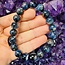 Blue Richterite Bracelets - 10mm