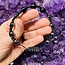 Black Onyx & Hematite Bracelets - Shamballa Paracord Parachute - Adjustable