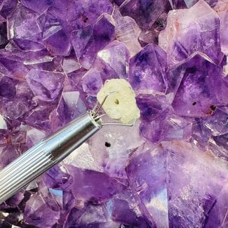 Phenakite (Phenacite) Rough Bead - 12mm Raw Natural