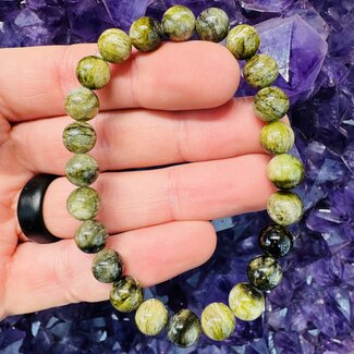 Green Tourmaline Bracelets - 8mm