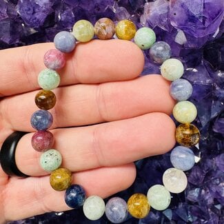 Mixed Color Tanzanite Bracelets - 8mm