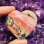 Strawberry Pink Opal Hearts - Large