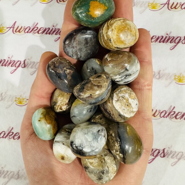 Andean Blue Opal (Medium) - Tumbled Smooth