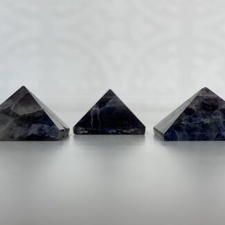 Iolite (Water Sapphire) Pyramids -  Small 1"