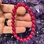 Crimson Red Ruby Bracelets - 8mm