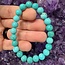 Turquoise (Ocean Blue) Bracelets - 8mm
