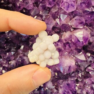 Grape Agate Purple Chalcedony -  Medium Rough Raw Natural