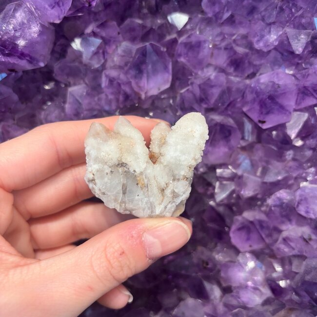 Witches Finger Quartz Cluster Specimen
