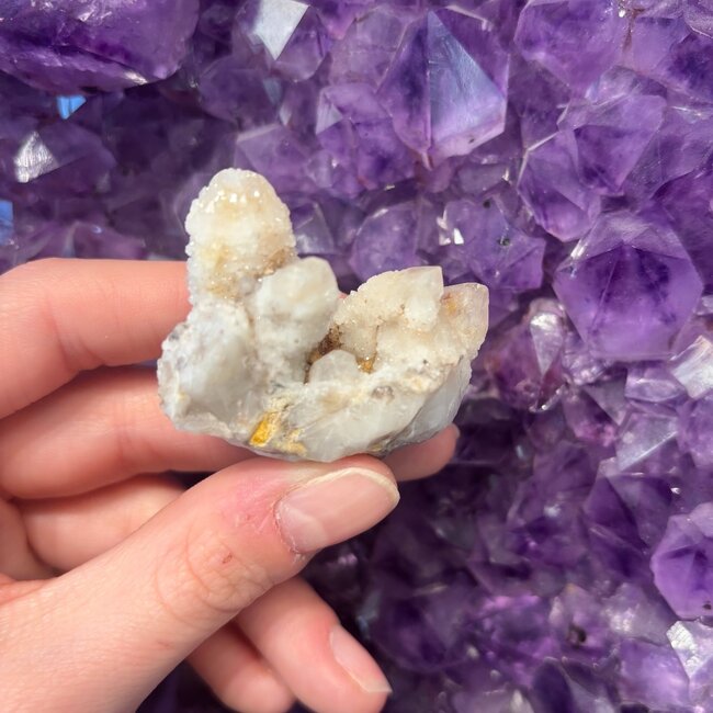 Witches Finger Quartz Cluster Specimen