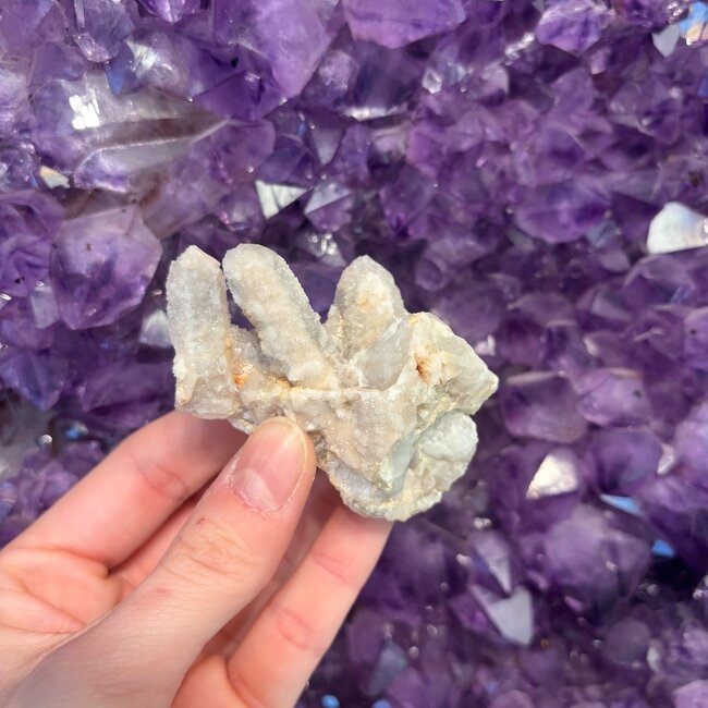 Witches Finger Quartz Cluster Specimen