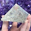 Clear (Crystal) Quartz Pyramid with Rainbow Inclusions - 2"