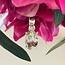 Prasiolite (Green Amethyst) Pendant - Oval 1" Faceted Bezel - Sterling Silver .925