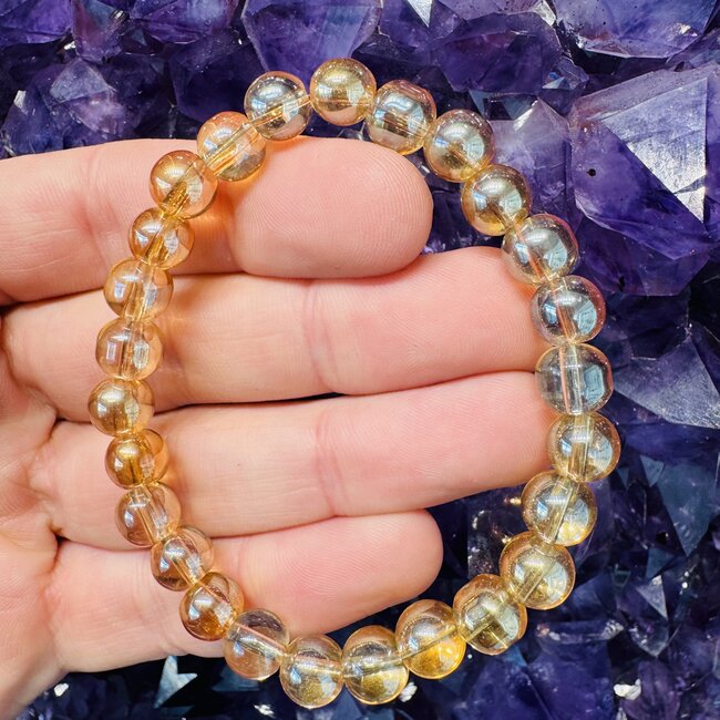 Imperial Topaz Bracelets - 8mm (26 beads)