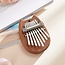 8 Key Kalimba Finger Wooden Piano Maple - Hluru Instrument (Cat Kitten)