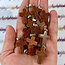 Gold Sandstone (Goldstone) Cross Pendant - 1"