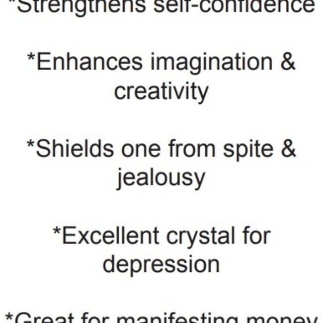 Citrine (Natural) Pendant - Tumbled