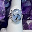 Dendritic Dendric Agate Rings - Adjustable Stainless Steel