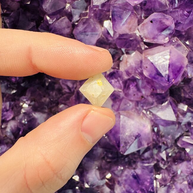 Beta Quartz Pair - Rough Raw Natural