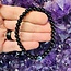 Black Obsidian & Blue Evil Eye Bracelets - 5mm