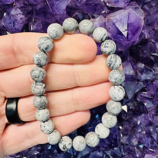 Picasso Jasper Bracelets - 8mm
