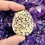 Dalmatian Jasper Worry (Thumb Fidget Relaxation Pocket) Stones - Large Oval