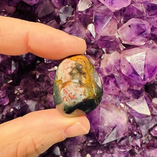 Eye of the Storm (Judy's Judys Jasper) - Tumbled