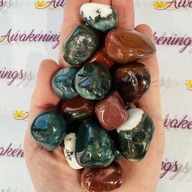 Eye of the Storm (Judy's Judys Jasper) - Tumbled