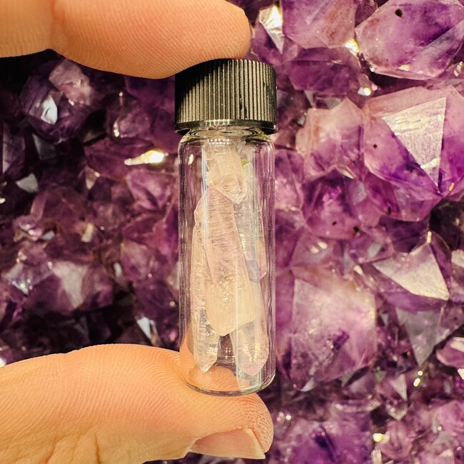 Vera Cruz Amethyst Points Vial - 11.25+ grams