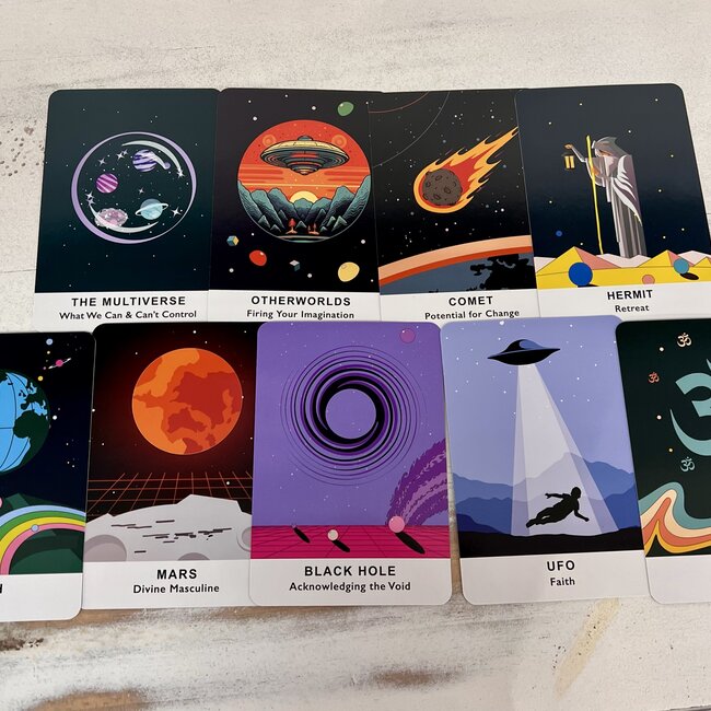The Extraterrestrial Oracle Cards Deck with Booklet