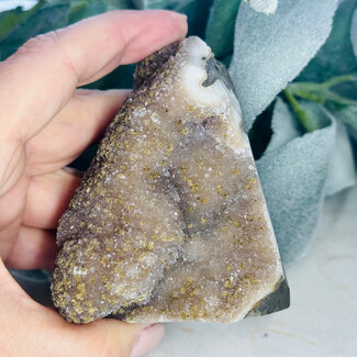 Amethyst B Grade Flat Bottom Druzy 2